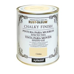 Furniture paint CHALKY FINISH Xylazel Cream color 750ml