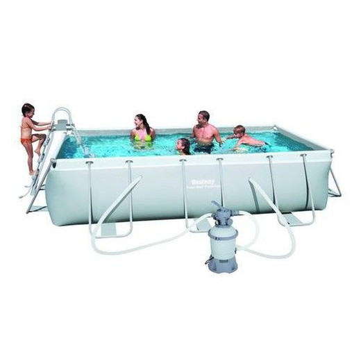 Piscine Tubulaire Rectangulaire 404 X 201 X Hauteur 100 M