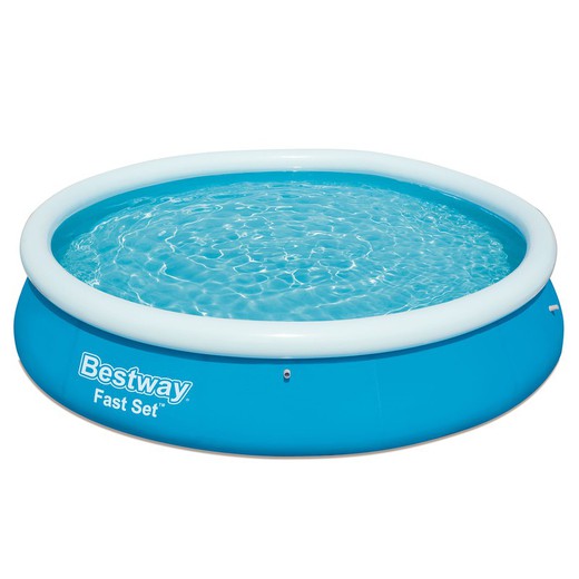 Detachable Round Inflatable Ring Pool Fast set 366x76 cm