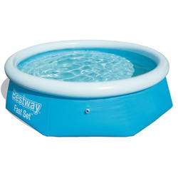 Detachable Round Inflatable Hoop Pool Bestway Fast set without treatment plant 244x66 cm