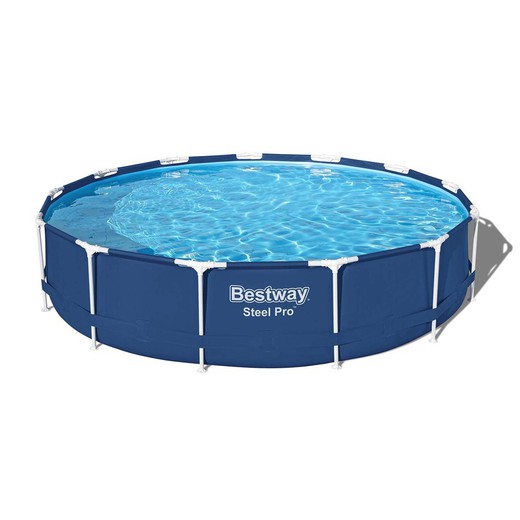 Piscine Hors-sol Tubulaire Bestway Steel Pro 396x84 cm Épurateur à Cartouche de 2 006 L/H