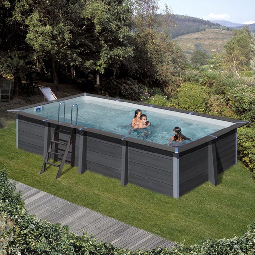 Swimming pool Gre Avantgarde Composite rectangular 600 x 300 cm + inflatable gift