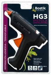 Pistola de cola HG3 Negro