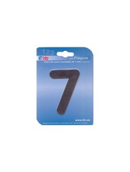 Bord '7' RVS Hoogte 8.5 Cm BTV