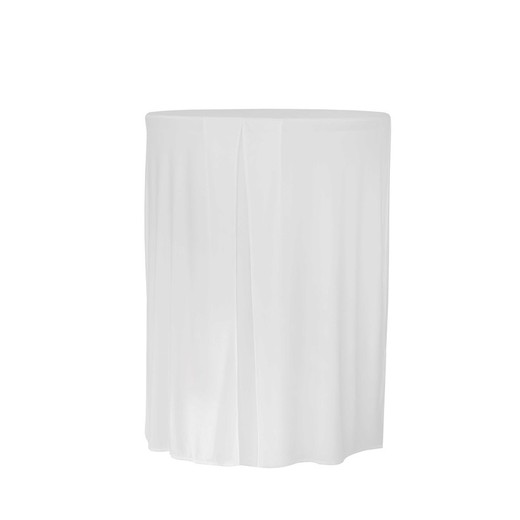 Copertura liscia per tavolo da cocktail Zown bianco 81,3 x 110 cm