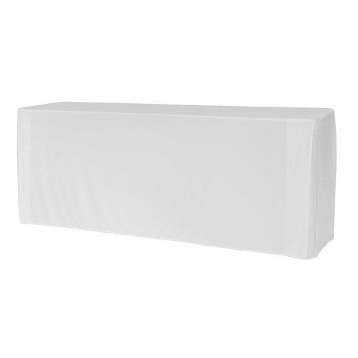 Housse de table Zown 180 blanc 183 x 46 x 74 cm