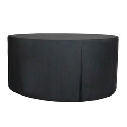 Modello di copertura del tavolo rotondo nero: Plain PLANET4