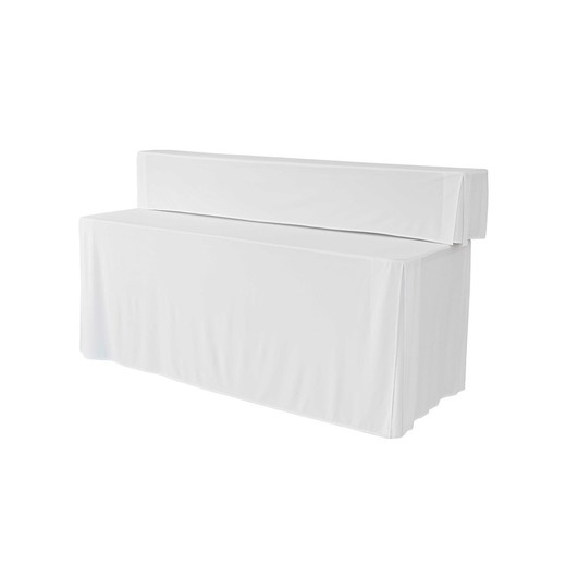 Smooth cover for buffet table Zown white 183,3x75,2x74cm