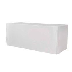 Smidigt lock för fällbart bord Zown vit XL 240 243,8 x 76,2 x 74,3 cm