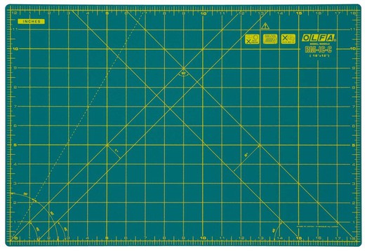 1,5 mm tjock skärbräda i tum