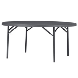 Zown Planet 160 mesa dobrável redonda de 160 x 74,3 cm