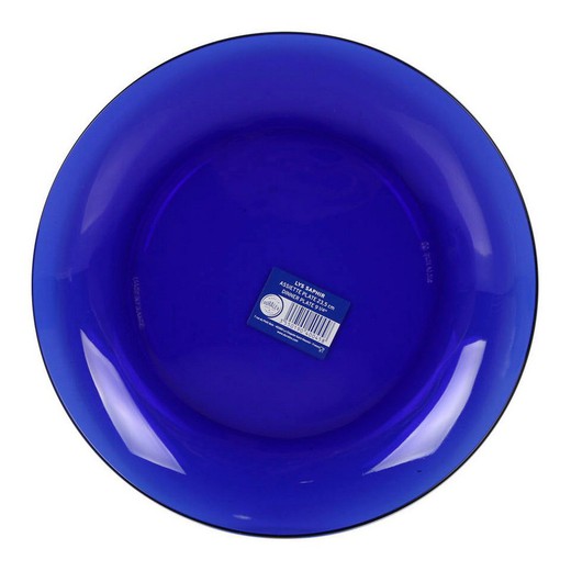 Assiette Plate Lys Saphir (Ø 23,5 cm)