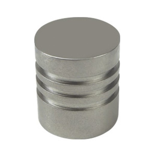 bouton de 20 mm. Quincaillerie en nickel mat Nesu