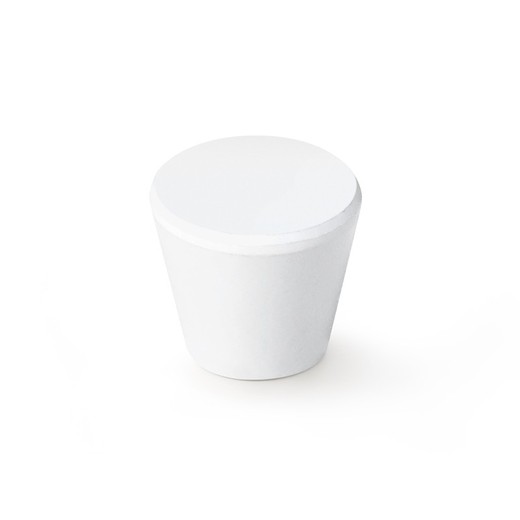 25mm knob. Matte White Paint Hardware Nesu