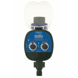 Electronic faucet programmer with LED and Aquacontrol Delay