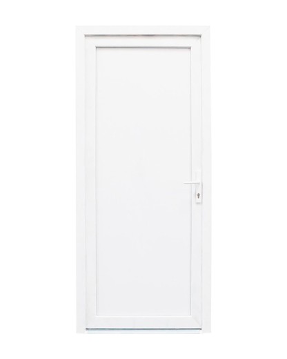 Puerta exterior de PVC 2000x800 con apertura izquierda Sevilla panel sin mirilla