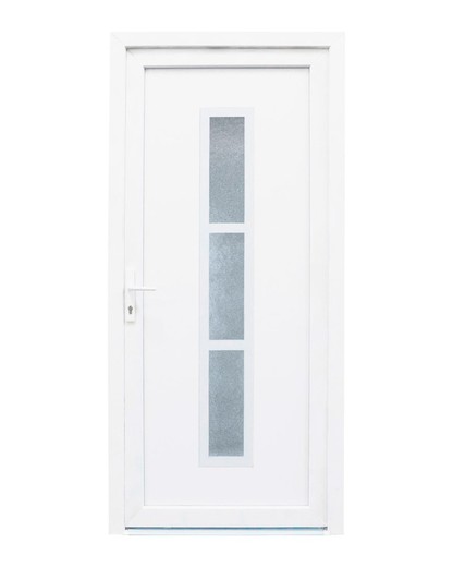 Puerta exterior de PVC 2000x900 con apertura derecha Alabama