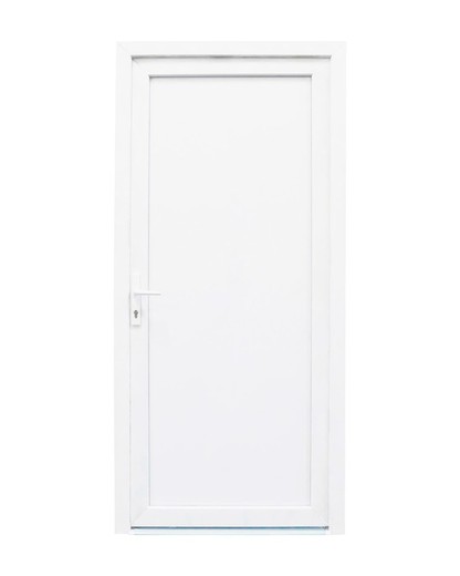 Puerta exterior de PVC 2000x900 con apertura derecha Sevilla panel sin mirilla