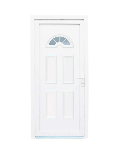 Exterior PVC door 2000x900 with left opening Ibiza