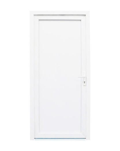 Puerta exterior de PVC 2000x900 con apertura izquierda Sevilla panel sin mirilla