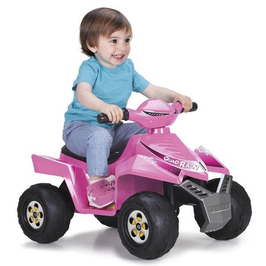 Quad Enfant Racy Pink Electrique 6V 800011422 Feber 66,50 x 42 x 44 cm