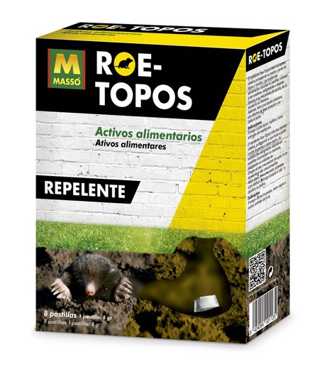 Natural Repellent Rodenticide for Moles Massó