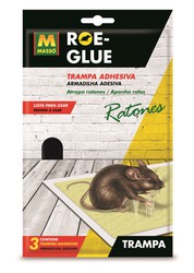 Raticida Roe -Glue Trampa Adhesiva Ratones Massó