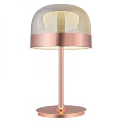 Tischlampe Lumineca Raychel 24x43 cm Gold Rosa