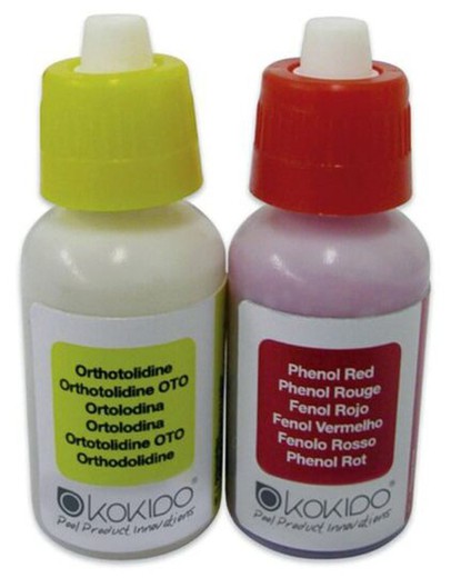 Peças sobressalentes de reagente para teste de cloro e pH Kokido