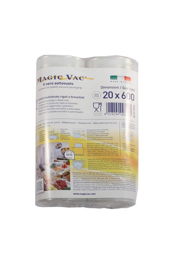 Rouleau Emballage Sous Vide Magic-Vac 20x600 cm Garhe