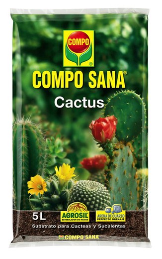 Compo Sana Cactus tørvpose 5 liter