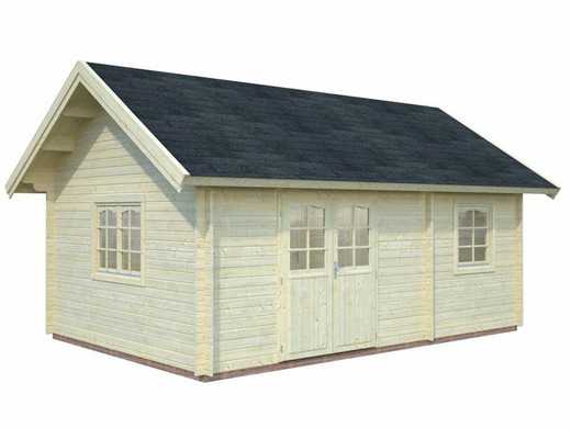 Cabane Sandra en bois 29,9m²