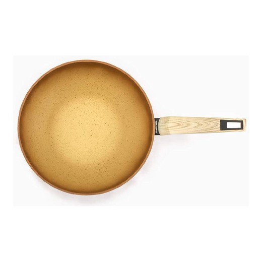 Amercook Padella in Terracotta con Coperchio 28 cm — Brycus