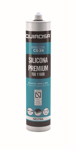 Neutral silicone sealant Cs-34 premium Quiadsa and range of colors