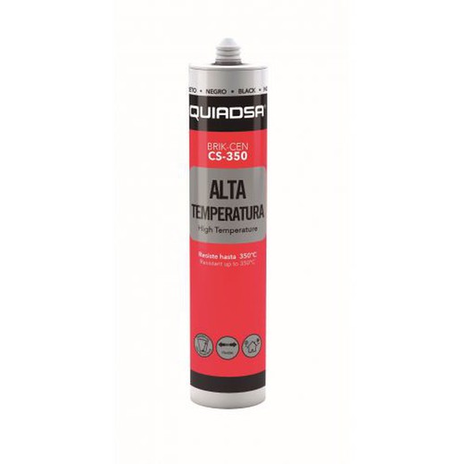 Resistant silicone sealant 350º Brik-Cen Cs-350 Quiadsa