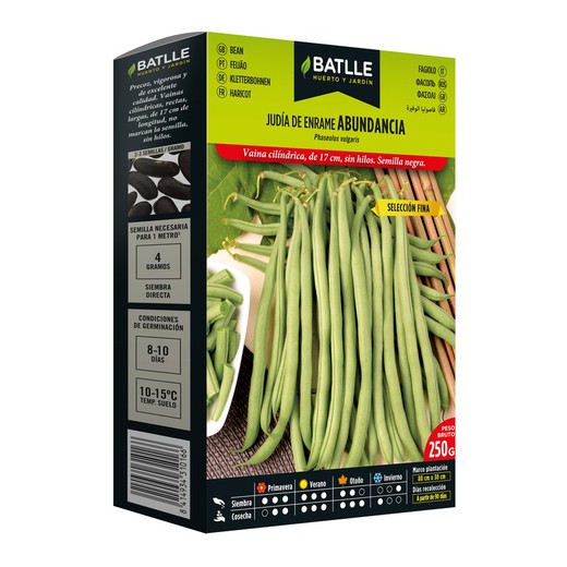 Graines de Haricots Abondance sélection fine 250 g Batlle