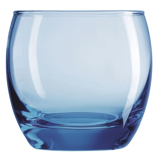 Arcoroc Salto Ice Blue Glass Set 6 Pieces (32 cl)