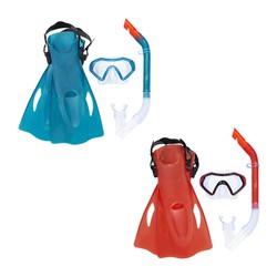 Sæt dykkerbriller med snorkelrør og finner str. 37/41 Bestway over 7 år