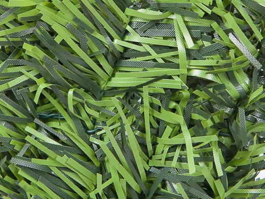 two-color artificial hedge thin leaf