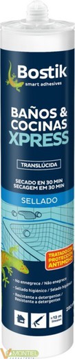 Silicona Espejos Cartucho 310 ml. Bostik