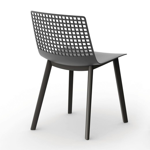 Click Wire Chair Black Legs Resol