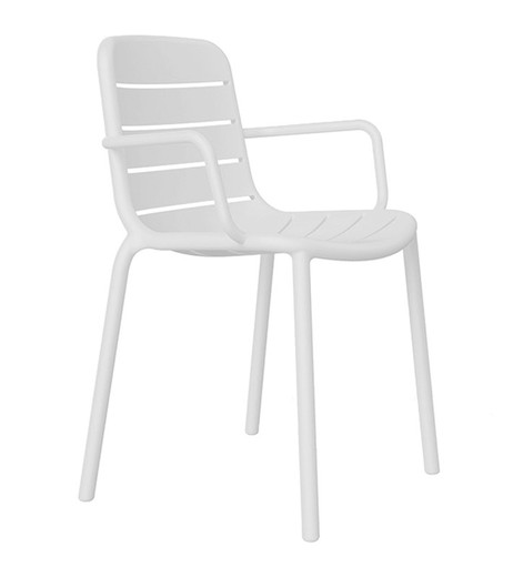 Chaise Gina avec accoudoirs Resol