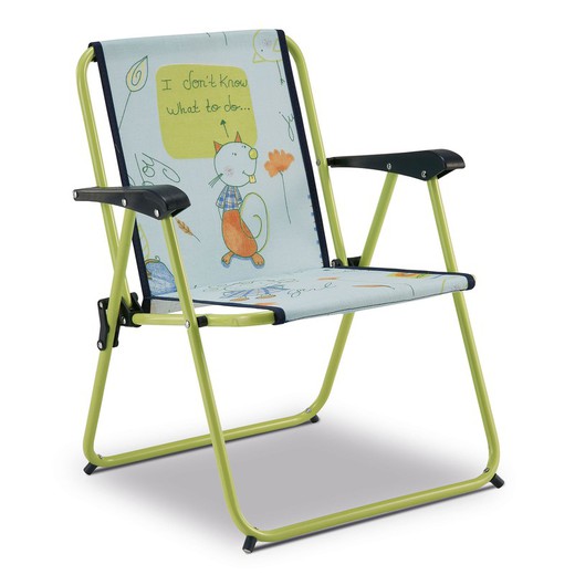 Chaise Pliante pour Enfants Solenny Rembourrage 2 cm Polyvalente 42x40x52 cm