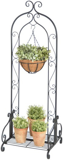 Soporte de pared para plantas 44,0 x 45,9 x 132,6 cm Esschert Design