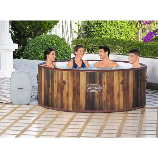 Spa Gonflable Bestway Lay-Z-Spa Cancún Pour 2-4 personnes Rond 180x66 cm