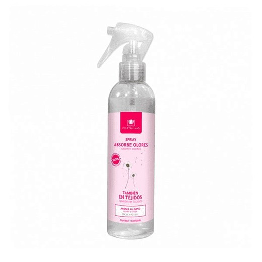 Spray absorbe olores limpio Cristalinas 250ml.