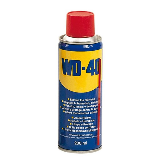 Lubricante en Spray multiusos WD-40 200 ml