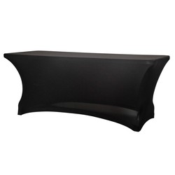 Elastic cover for folding table Zown black XL8 243.8 x 762 x 76.2 cm