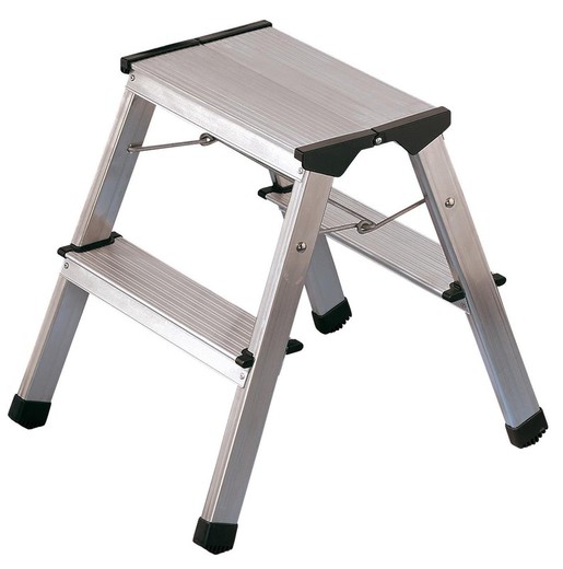 Aluminum stool L90 Stepke