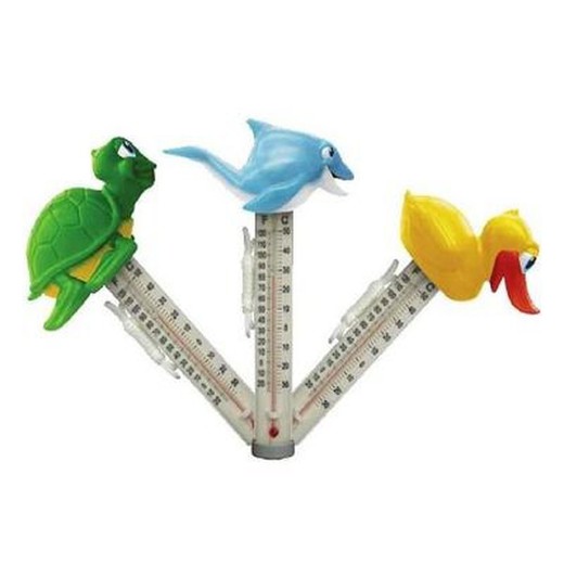 Happy Animal Floating Thermometer